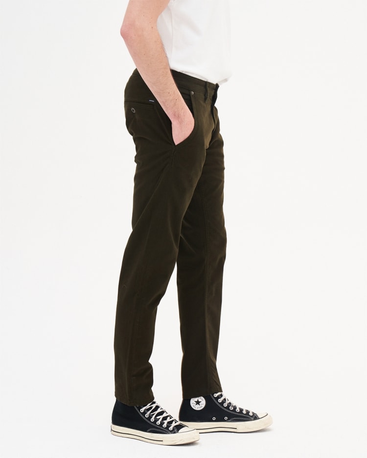 Dexter Regular Fit Chino Dunkelgrün