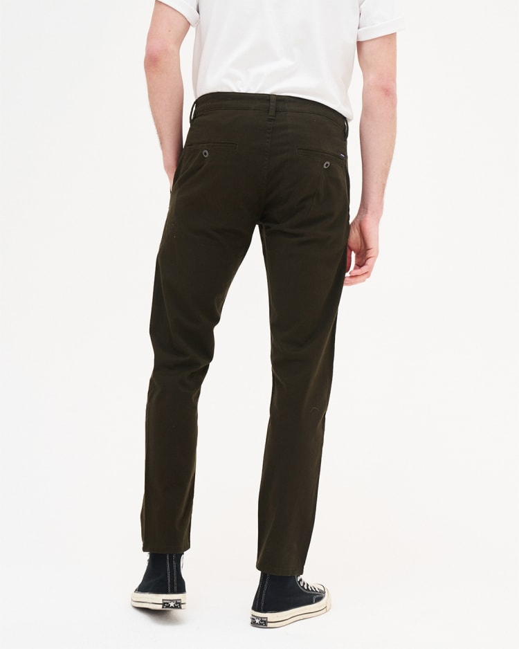 Dexter Regular Fit Chino Dunkelgrün