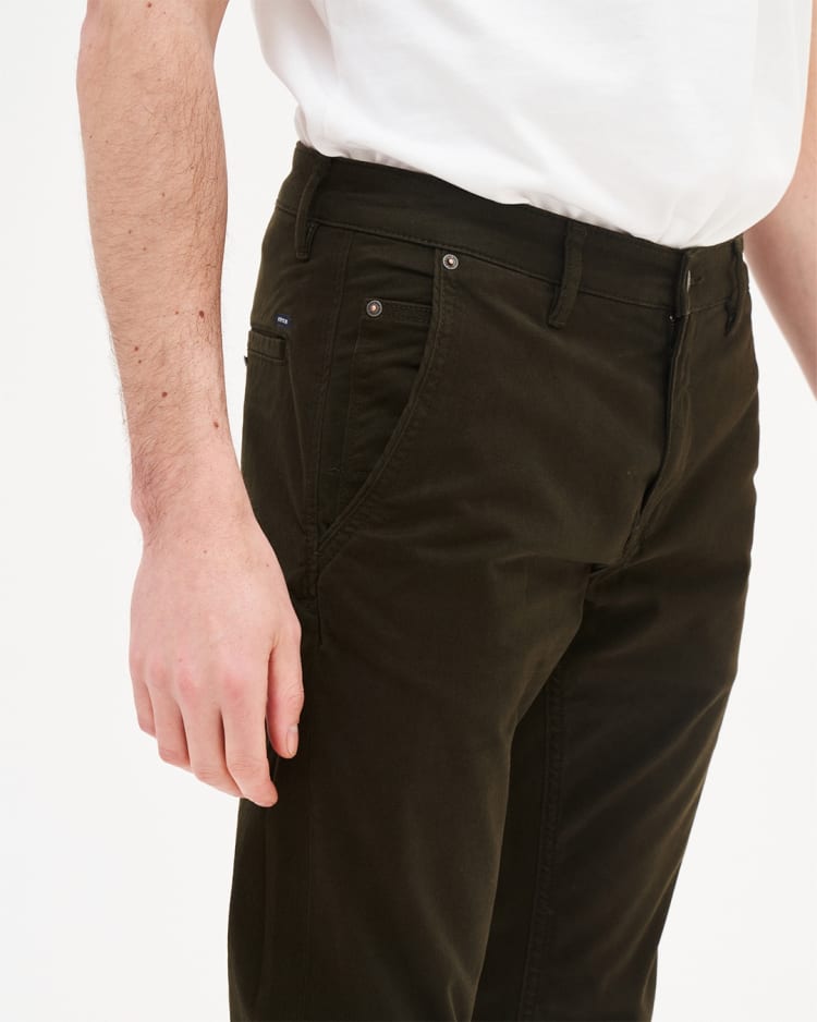 Dexter Regular Fit Chino Dunkelgrün