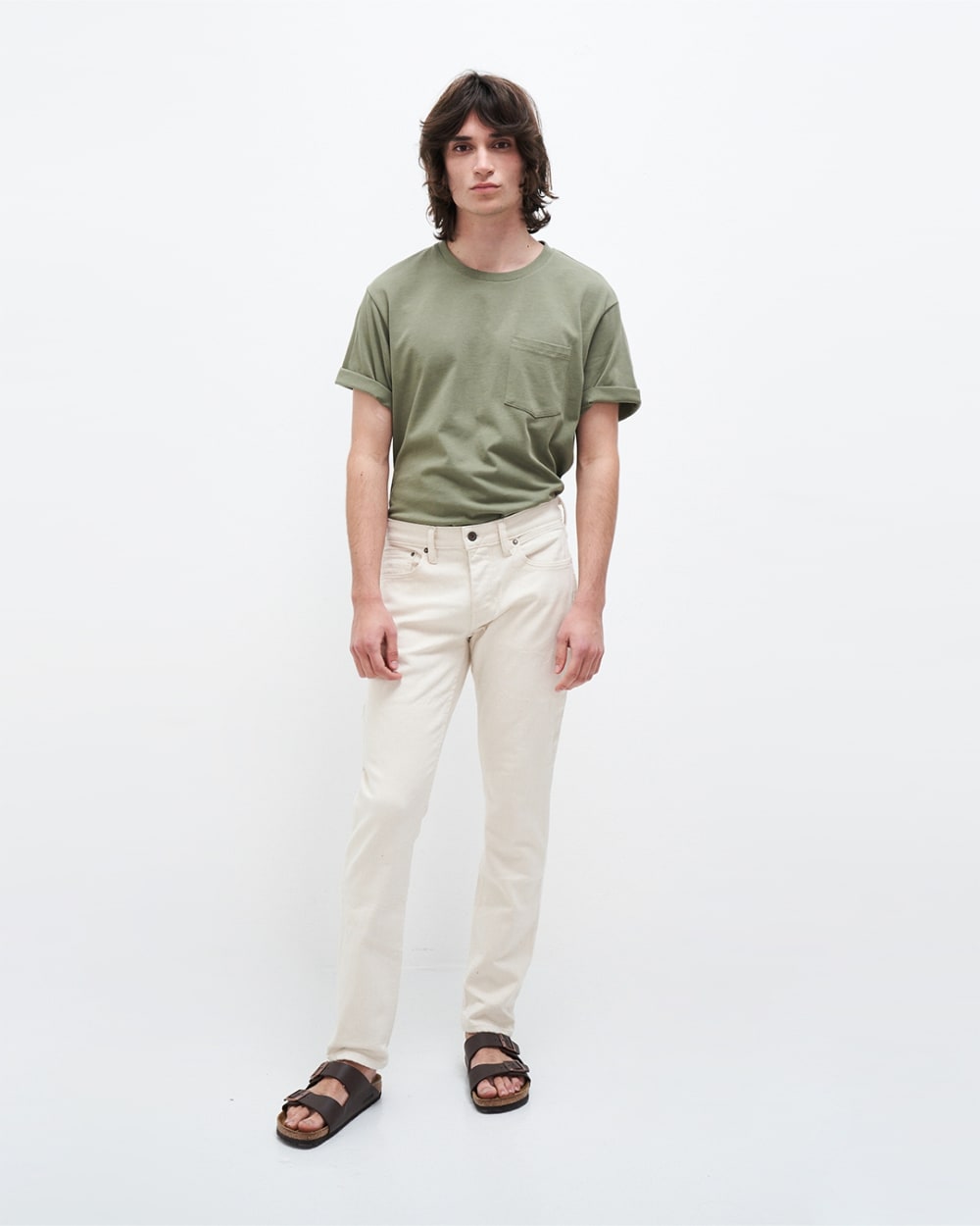 Jim Regular Slim Undyed