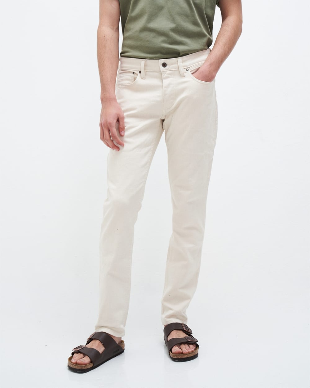 Jim Regular Slim Undyed