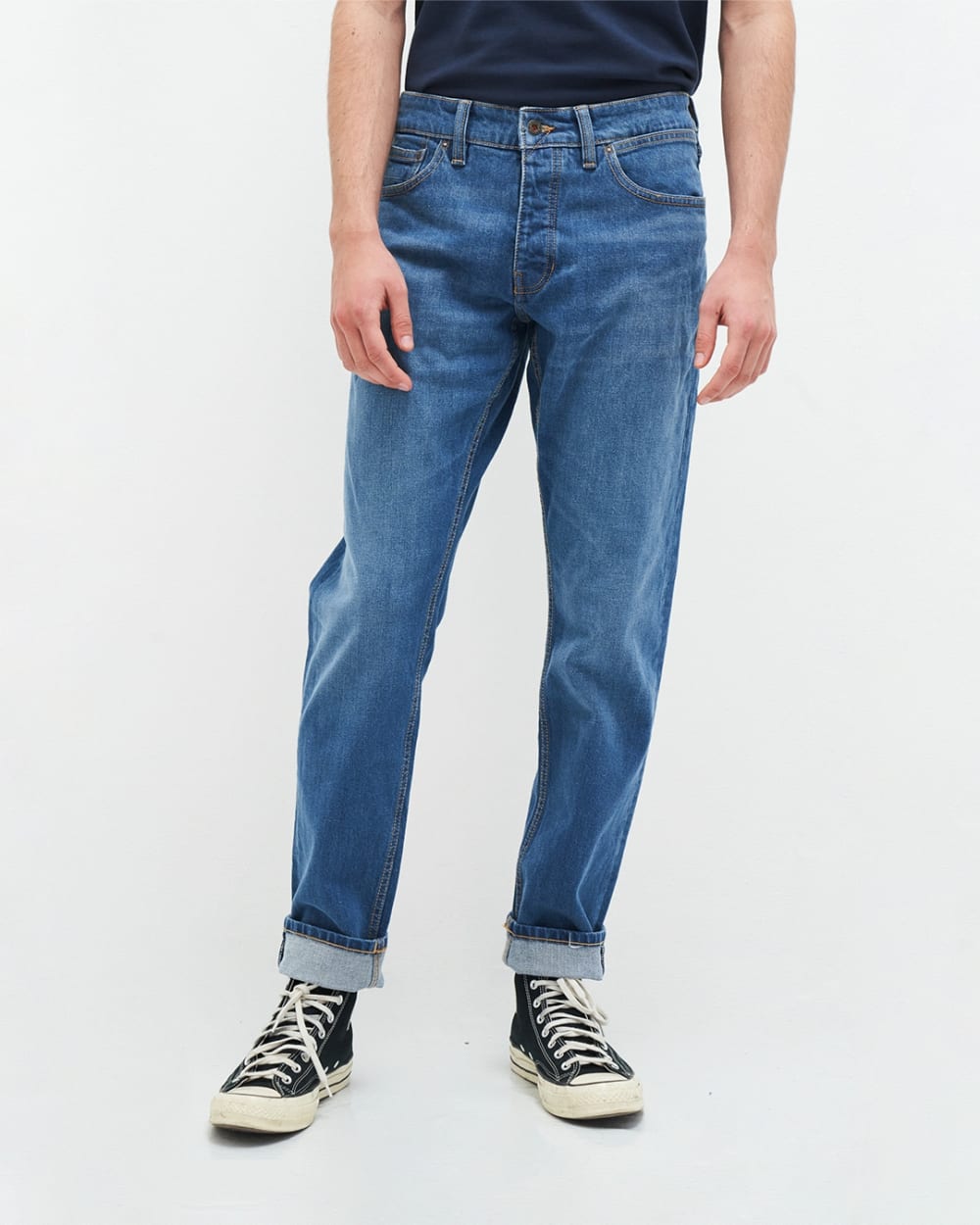 Jim Regular Slim Fit Jeans Hellblau