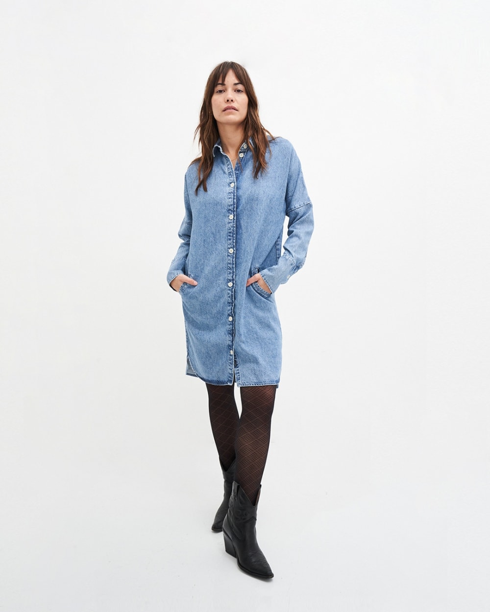 Mara Denim Hemdkleid