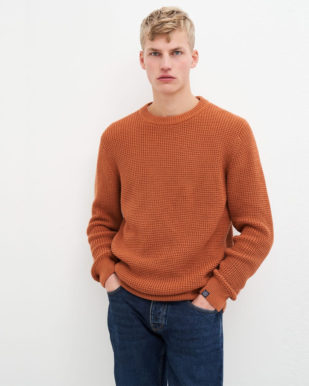 Clement Strickpullover mit Rundhalsausschnitt