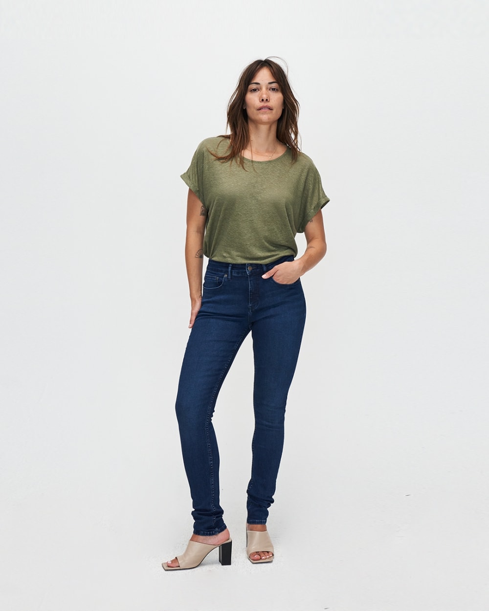 Carey Skinny True Blue