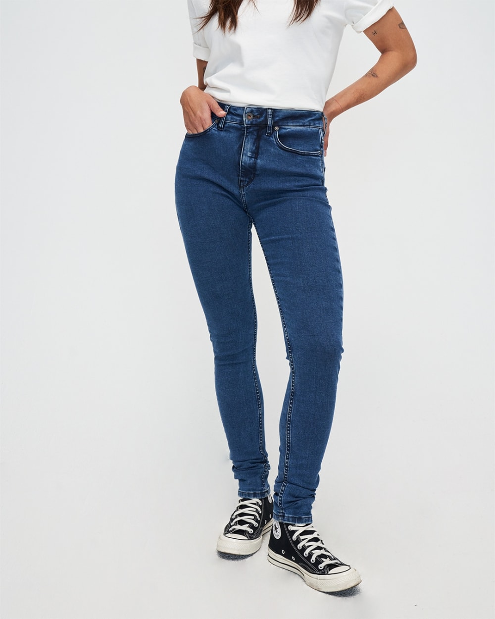 Lizzy Super Skinny Smokey Blue