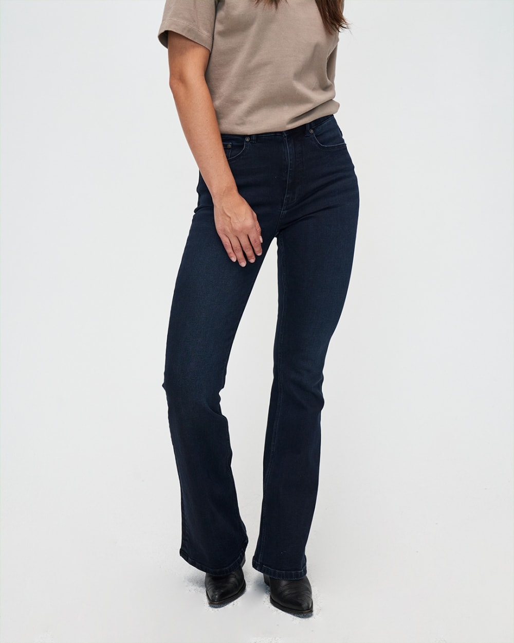 Lisette Flare Jeans Dunkelblau