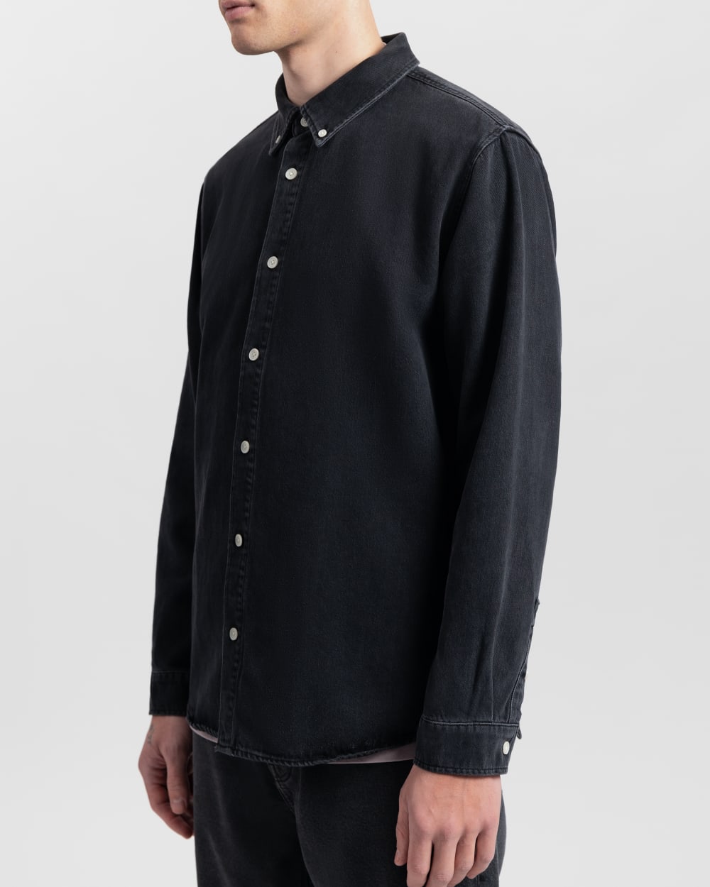 Sawyer Black Denim Shirt