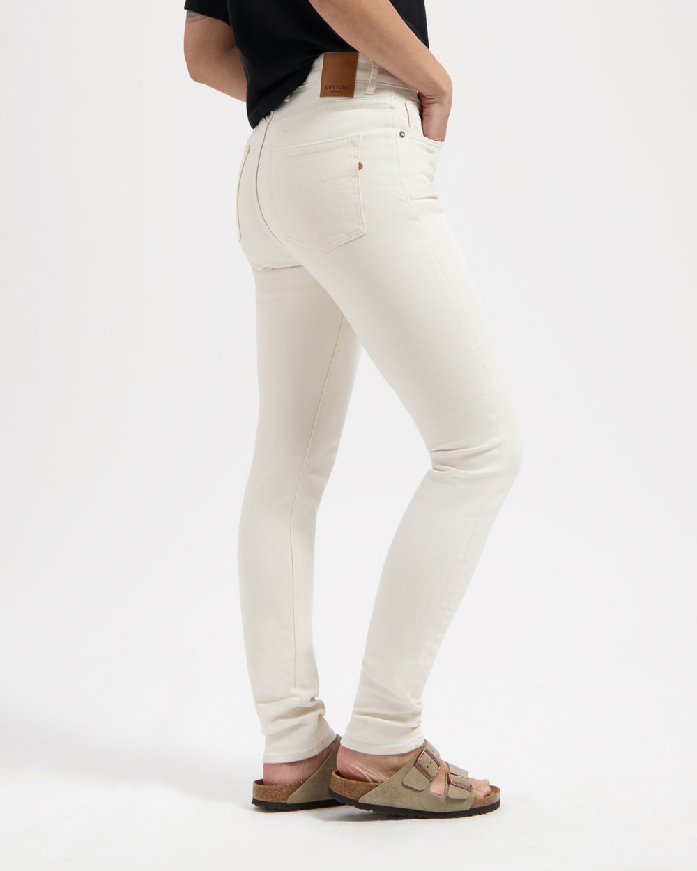 Carey High Rise Skinny Undyed