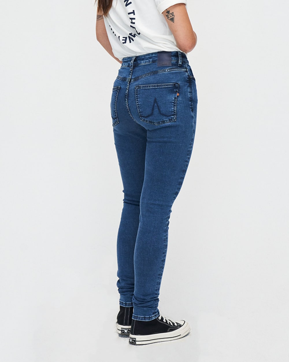 Lizzy High-Waist Super Skinny Jeans