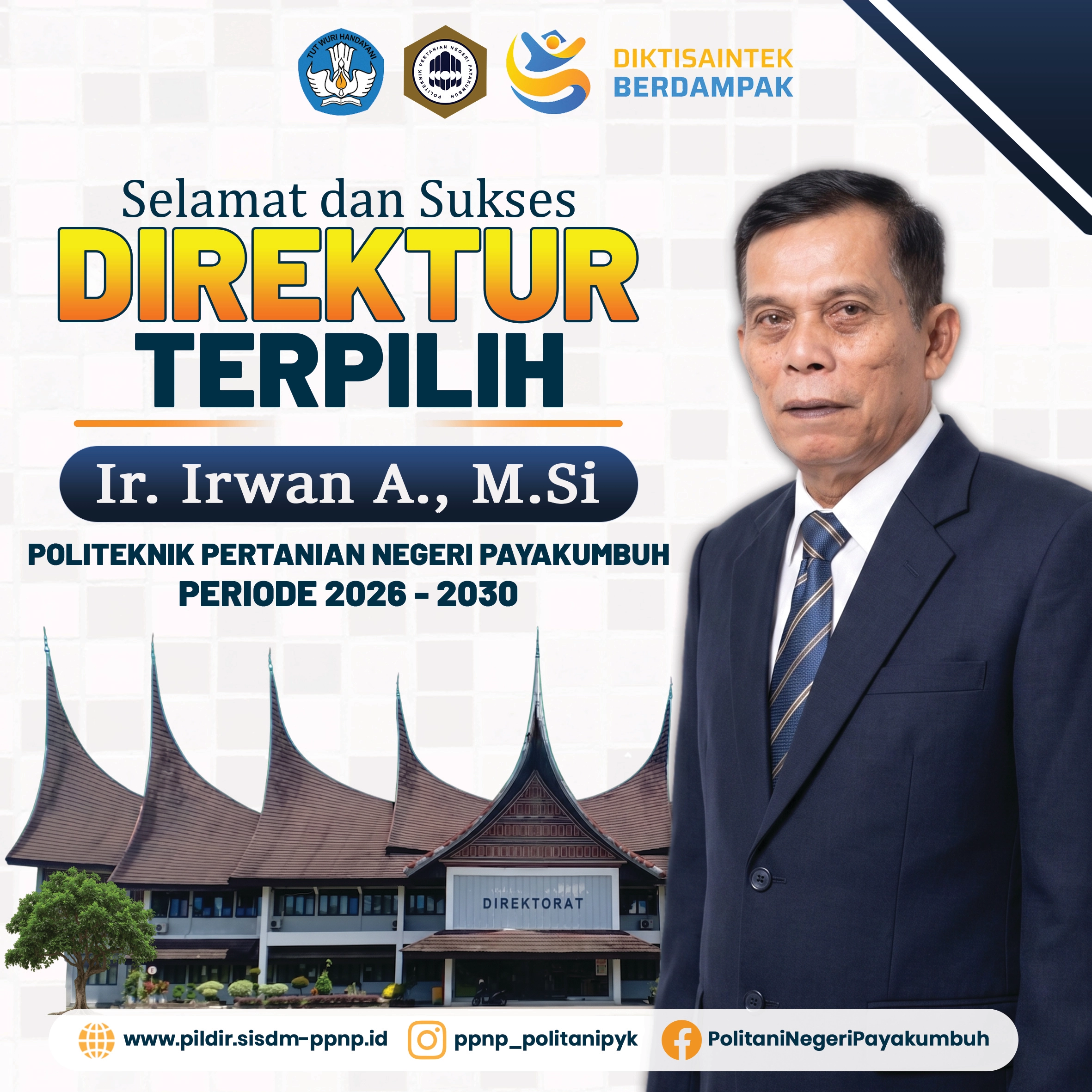 Pengumuman Hasil Pemilihan Direktur PPNP 2026-2030