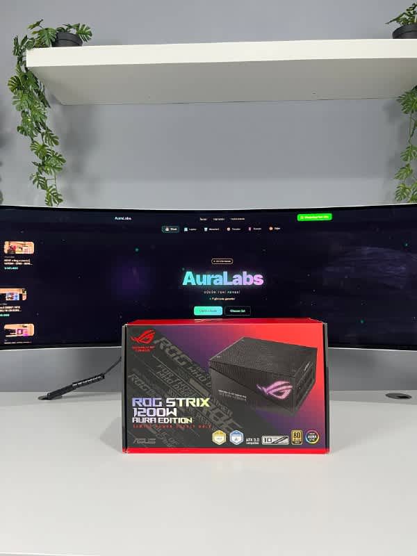 Asus ROG STRIX 1200G AURA 1200W Power Supply