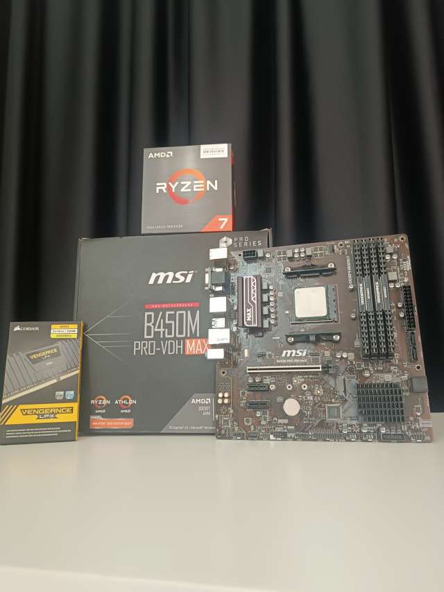 5800x3D / B450-A Pro / 64GB DDR4 Ram HAZIR SET