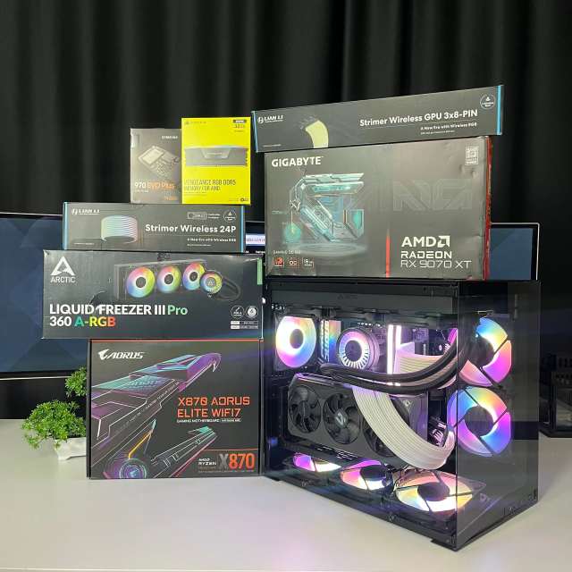 9800x3D / X870 / 32GB Ram / 9070 XT Hazır PC