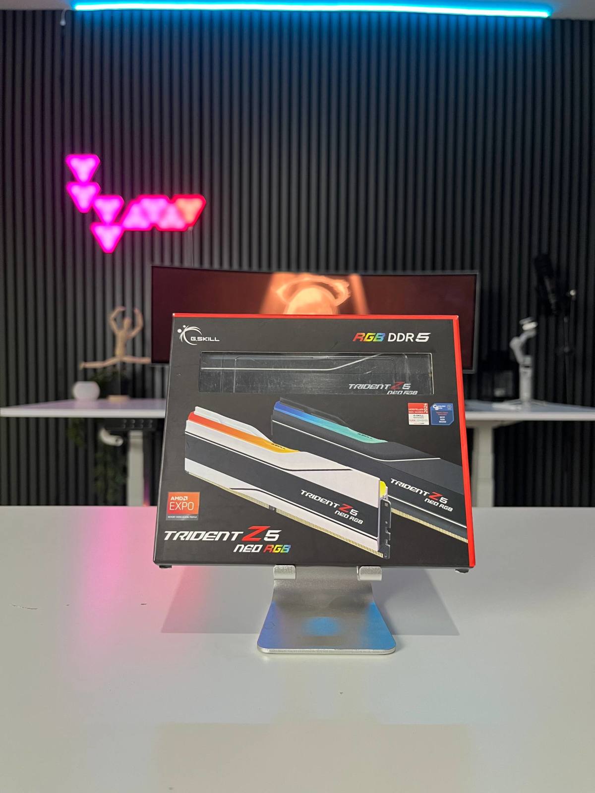 G.Skill Trident Z5 Neo RGB 96 GB (2x48) 6000 MHz CL28 DDR5 Ram — görsel 1/4