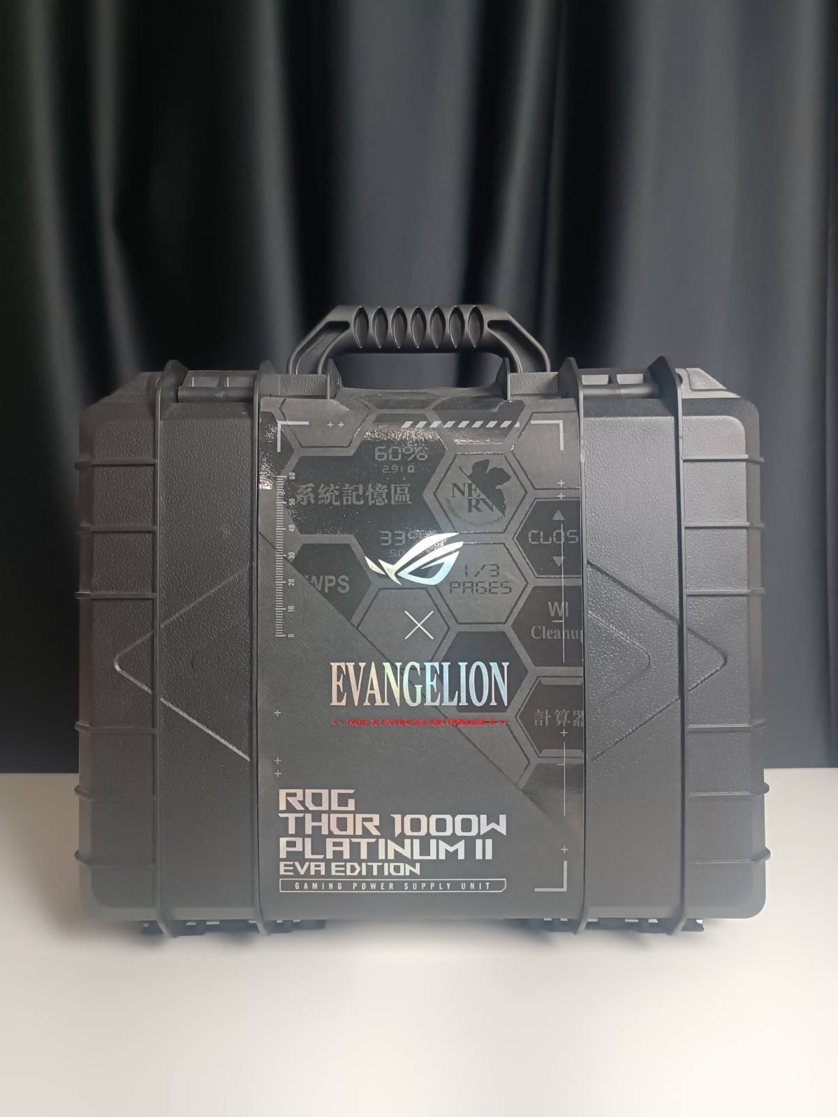 Asus Rog Thor Eva Edition ROG-THOR-1000P2-EVA-GAMING 1000 W Power Supply — görsel 1/9