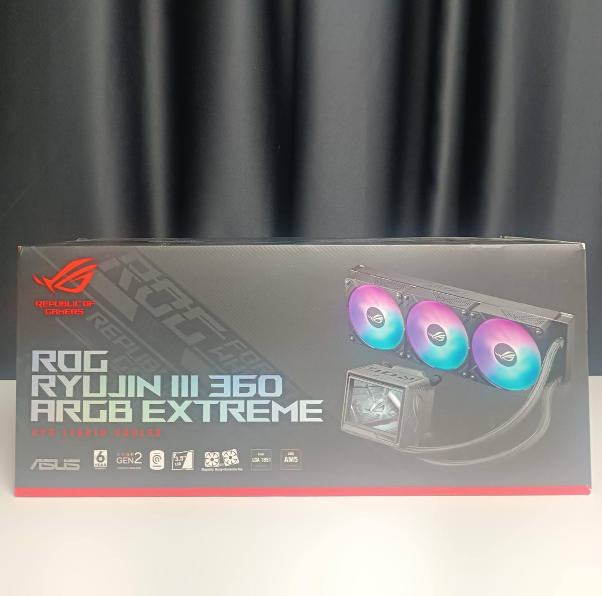 Asus ROG Ryujin III 360 ARGB Extreme İşlemci Sıvı Soğutucu — görsel 1/1