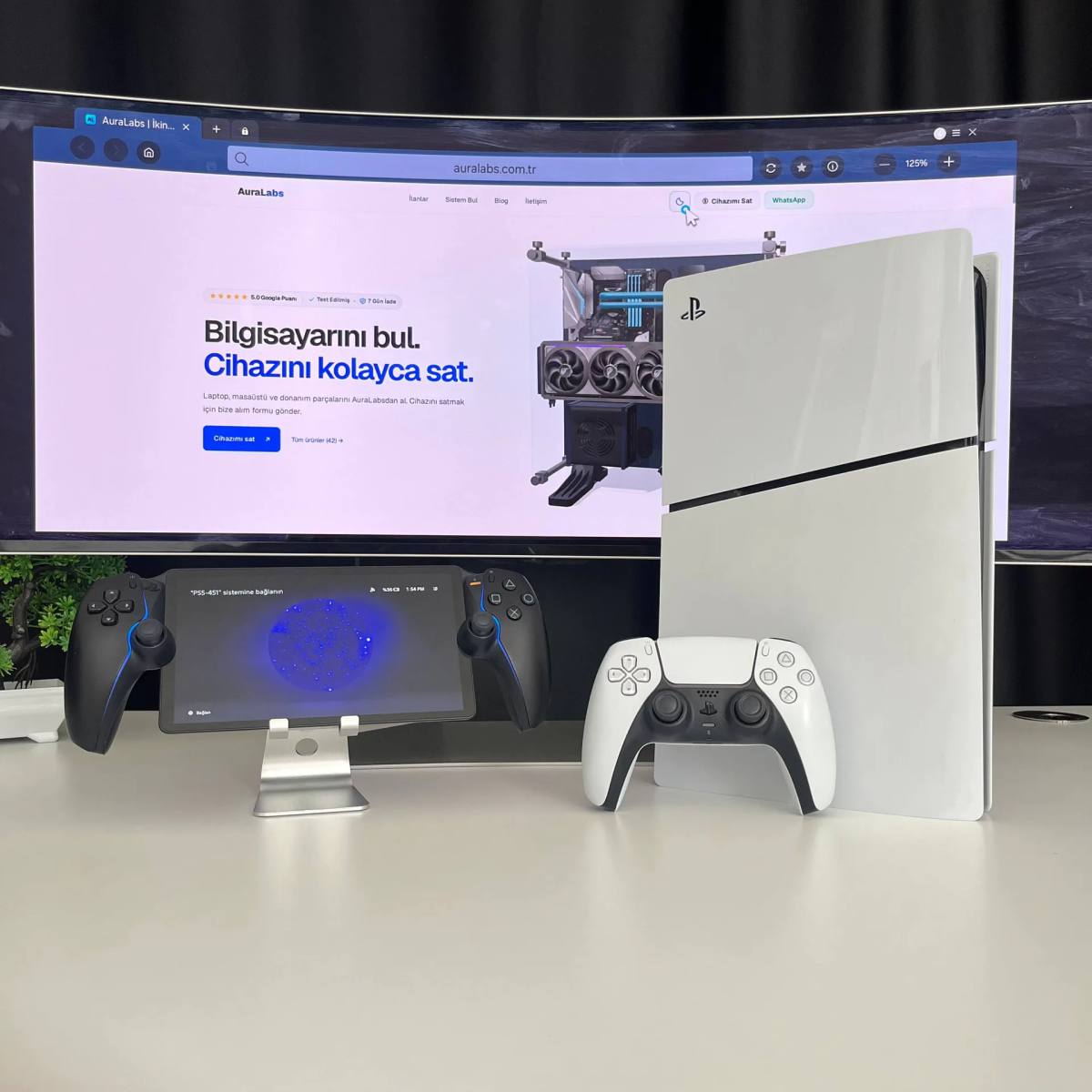 Sony Playstation Portal Remote — görsel 1/4