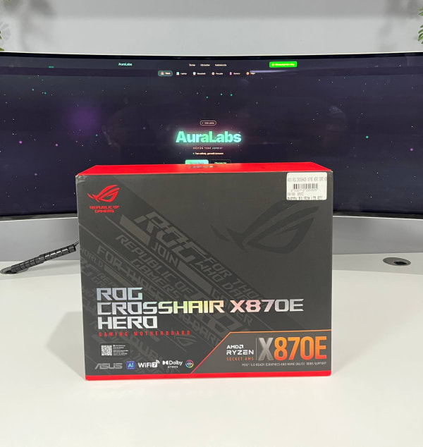 Asus ROG Crosshair X870E Hero AMD AM5 DDR5 ATX Anakart