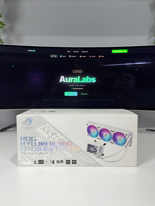 Asus ROG Ryujin III 360 ARGB Extreme İşlemci Sıvı Soğutucu