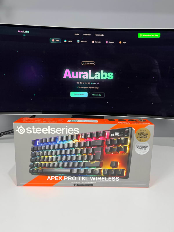 SteelSeries Apex Pro TKL RGB Klavye
