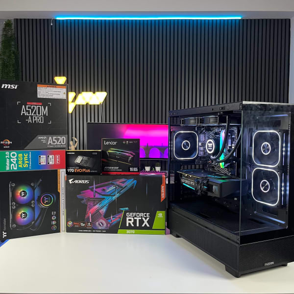 Ryzen 5 5600 / 16GB Ram / RTX 3070 Aorus Hazır PC
