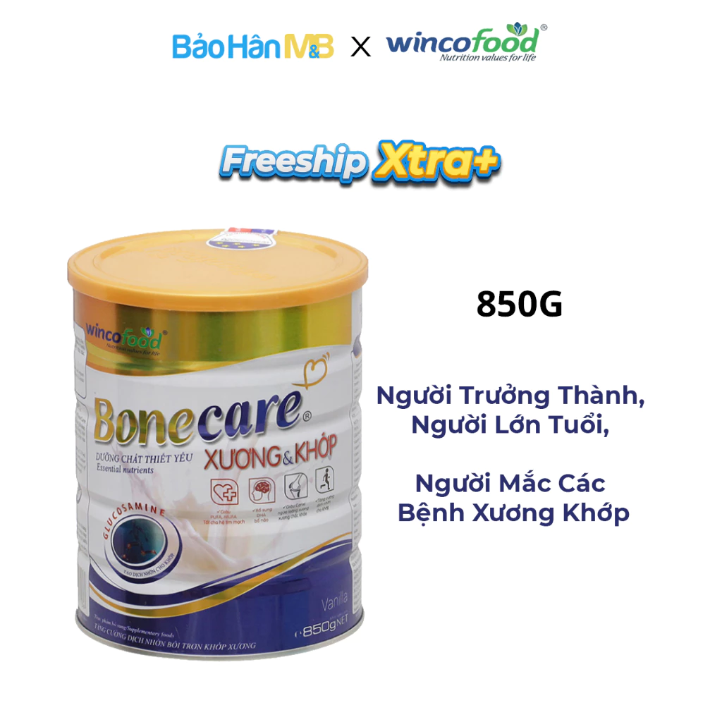Sữa BoneCare Xương Khớp ( Dành Cho Người Đau Khớp) Lon 850g