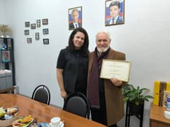 Елена Лапшинова провела рабочую встречу с представителем ООО «Урарту»