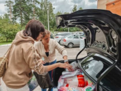 Единая Россия предоставляет гуманитарную помощь в Курской области