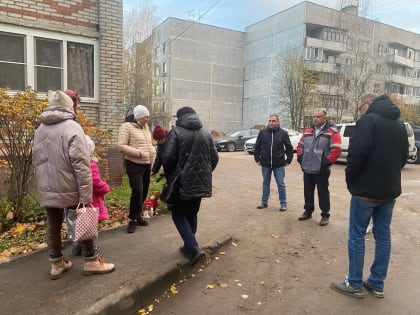 Встреча с жителями улицы Заводской в Свердловском
