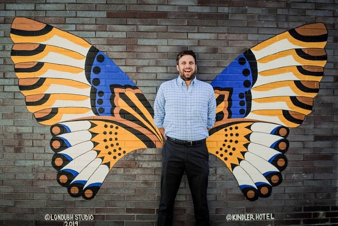 Butterfly Wings Mural