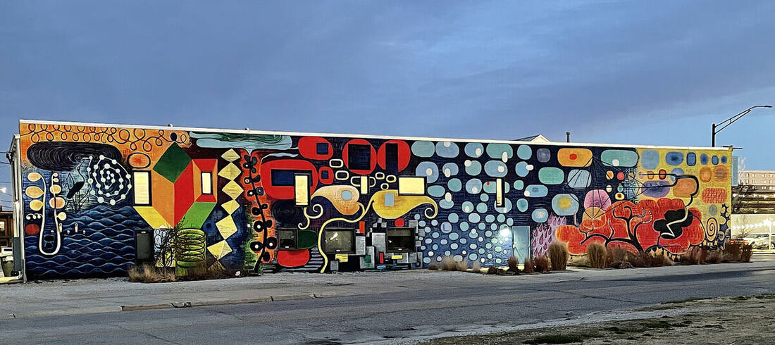 Constellation Studios Mural (Karen Kunc), Telegraph District