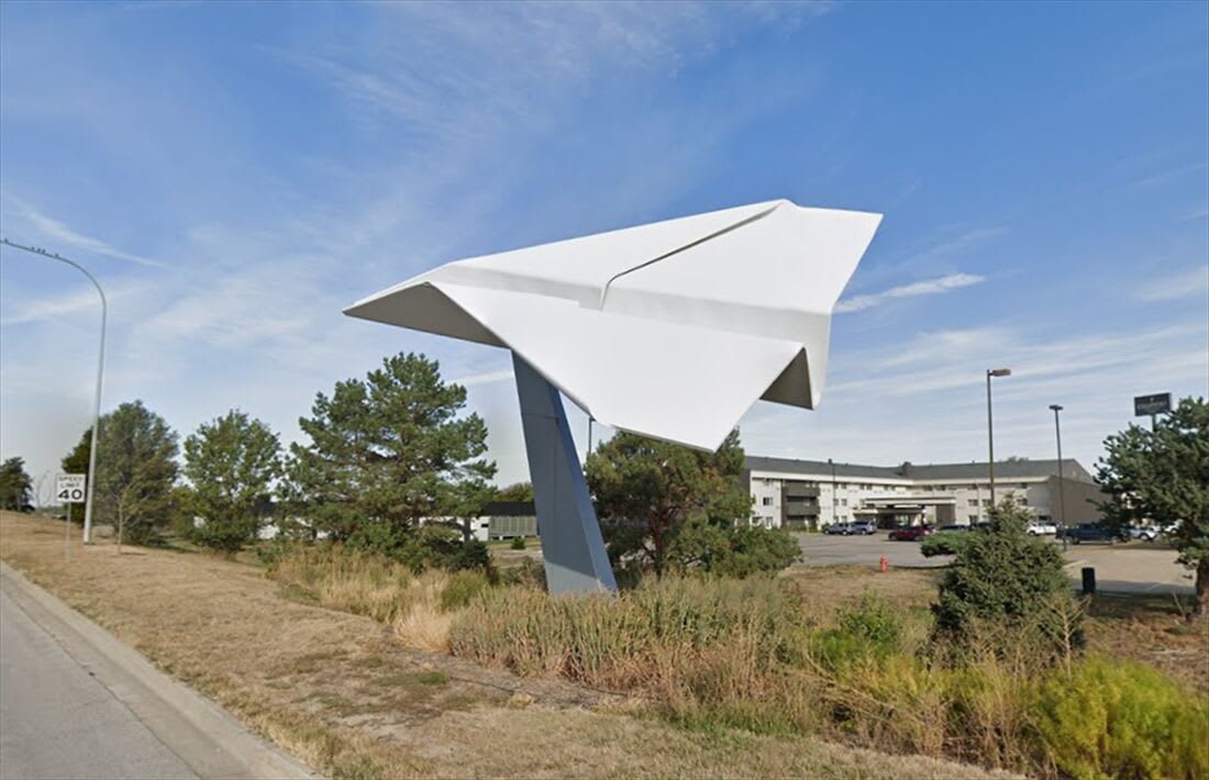 Giant Paper Airplane