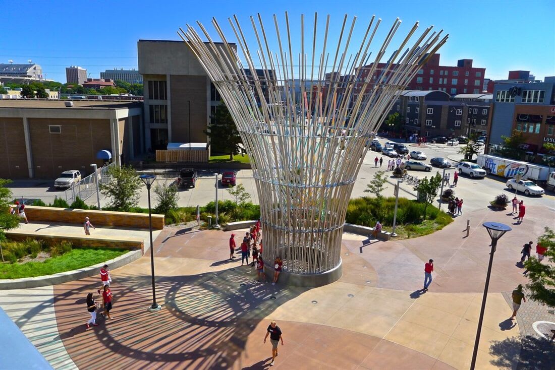 Harvest (Ed Carpenter), Pinnacle Bank Arena Plaza