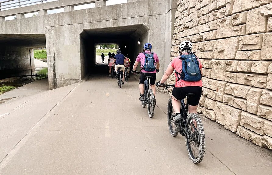 Salt Creek Levee Trail