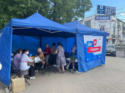 График работы медпунктов «Шаг к здоровью» в Ярославской области