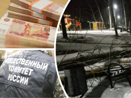 В ЯРОСЛАВЛЕ ВОЗБУЖДЕНО УГОЛОВНОЕ ДЕЛО ПО ФАКТУ ХИЩЕНИЯ ДЕНЕГ ПРИ БЛАГОУСТРОЙСТВЕ ПАРКА