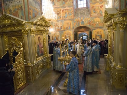 ПРЕСТОЛЬНЫЙ ПРАЗДНИК ОТМЕТИЛИ В ТОЛГСКОЙ ОБИТЕЛИ