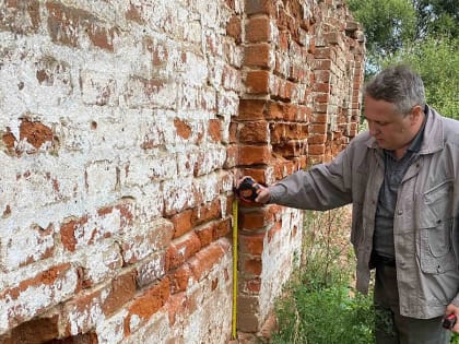 ПРОДОЛЖАЮТСЯ ОБМЕРЫ КАЗАНСКОГО ХРАМА С. ПРОХОРОВСКОЕ