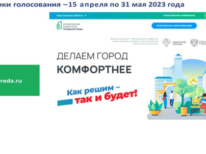 В Ярославле стартует голосование по выбору общественных территорий для благоустройства