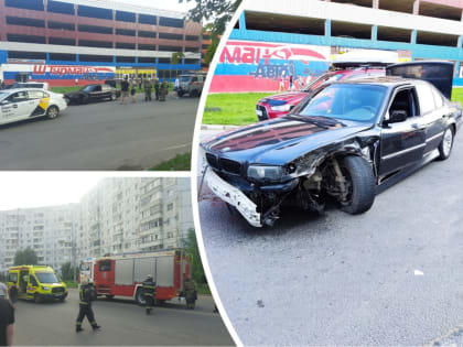 В Ярославле в ДТП двух иномарок пострадали водители