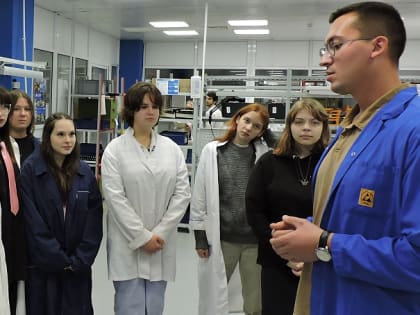 Студенты Рыбинска ознакомились с производственными процессами завода