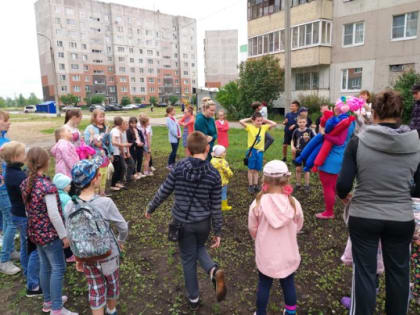 Детский праздник за Волгой