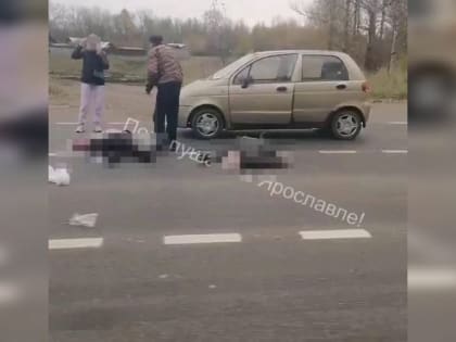 В Ярославле на Ленинградском проспекте легковушка сбила двух пожилых женщин