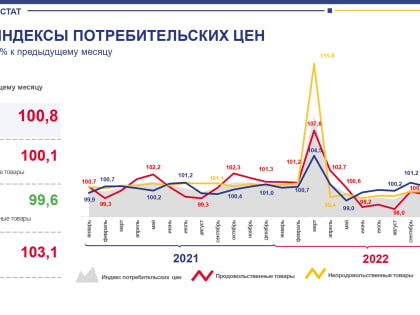 Ярославльстат назвал официальную инфляцию за 2022 год