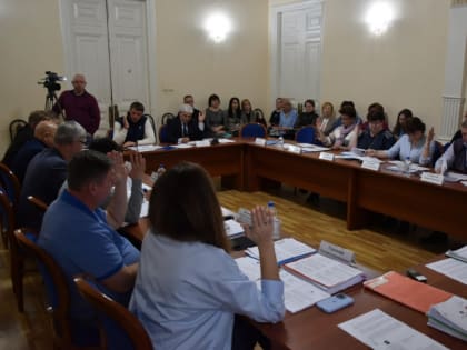 Заседание думы: увеличение бюджета и работы по преображению городского округа