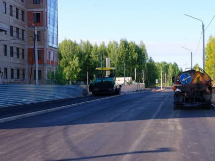 В Ярославле заканчивается строительство улицы Лескова