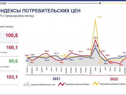 В Ярославской области капуста стала дороже, а золотые украшения – дешевле