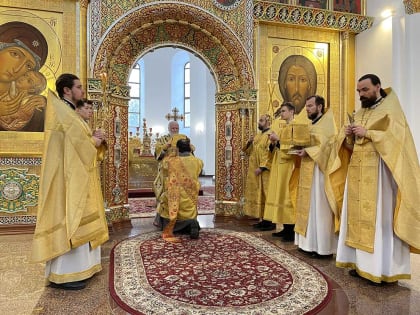 НЕДЕЛЯ О БЛУДНОМ СЫНЕ. УСПЕНСКИЙ КАФЕДРАЛЬНЫЙ СОБОР