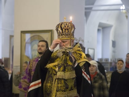 ВСЕНОЩНОЕ БДЕНИЕ В КАНУН НЕДЕЛИ ИОАННА ЛЕСТВИЧНИКА